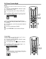 Предварительный просмотр 36 страницы Philips DVDR72 Owner'S Manual