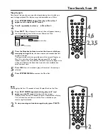 Предварительный просмотр 39 страницы Philips DVDR72 Owner'S Manual