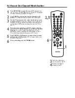 Предварительный просмотр 46 страницы Philips DVDR72 Owner'S Manual