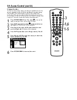 Предварительный просмотр 58 страницы Philips DVDR72 Owner'S Manual