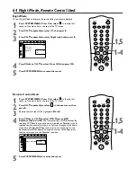 Предварительный просмотр 64 страницы Philips DVDR72 Owner'S Manual