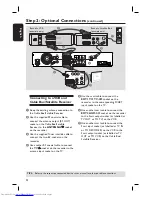 Preview for 22 page of Philips DVDR7250H User Manual