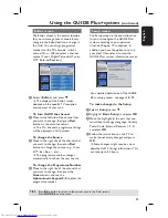 Preview for 33 page of Philips DVDR7250H User Manual