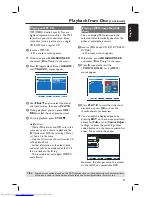 Preview for 57 page of Philips DVDR7250H User Manual