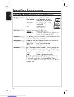 Preview for 84 page of Philips DVDR7250H User Manual