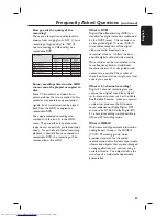 Preview for 89 page of Philips DVDR7250H User Manual