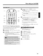 Предварительный просмотр 63 страницы Philips DVDR725H/00 User Manual