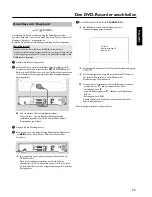 Предварительный просмотр 15 страницы Philips DVDR730/00 User Manual