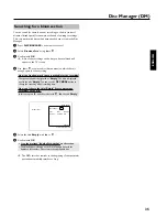 Предварительный просмотр 117 страницы Philips DVDR730/00 User Manual