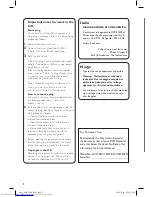 Preview for 2 page of Philips DVDR7300H/05 User Manual