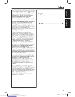 Preview for 5 page of Philips DVDR7300H/05 User Manual