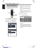 Preview for 34 page of Philips DVDR7300H/05 User Manual