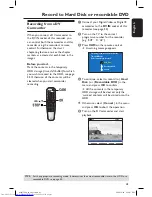 Preview for 43 page of Philips DVDR7300H/05 User Manual