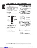 Preview for 46 page of Philips DVDR7300H/05 User Manual