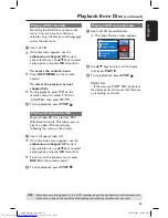 Preview for 53 page of Philips DVDR7300H/05 User Manual