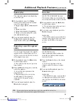 Preview for 59 page of Philips DVDR7300H/05 User Manual