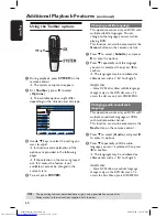 Preview for 60 page of Philips DVDR7300H/05 User Manual