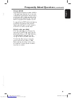 Preview for 85 page of Philips DVDR7300H/05 User Manual