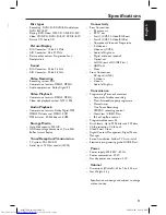 Preview for 91 page of Philips DVDR7300H/05 User Manual