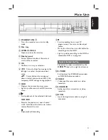 Preview for 11 page of Philips DVDR7310H User Manual