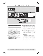 Preview for 15 page of Philips DVDR7310H User Manual