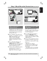 Preview for 17 page of Philips DVDR7310H User Manual