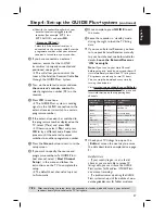 Preview for 27 page of Philips DVDR7310H User Manual