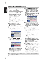 Preview for 40 page of Philips DVDR7310H User Manual