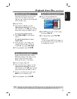 Preview for 53 page of Philips DVDR7310H User Manual