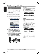 Preview for 64 page of Philips DVDR7310H User Manual