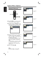 Preview for 72 page of Philips DVDR7310H User Manual