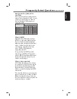 Preview for 85 page of Philips DVDR7310H User Manual