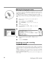 Предварительный просмотр 36 страницы Philips DVDR75/001 Operating Manual