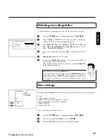 Предварительный просмотр 65 страницы Philips DVDR75/001 Operating Manual