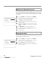 Preview for 63 page of Philips DVDR890 User Manual