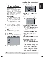 Предварительный просмотр 19 страницы Philips DVP 1013 User Manual