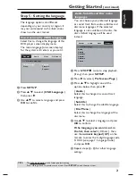 Предварительный просмотр 21 страницы Philips DVP 1013 User Manual