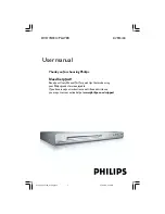 Preview for 1 page of Philips DVP 3015K User Manual