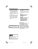 Предварительный просмотр 2 страницы Philips DVP 3015K User Manual