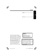 Preview for 3 page of Philips DVP 3015K User Manual