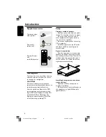 Preview for 8 page of Philips DVP 3015K User Manual