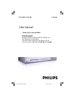 Philips DVP 3026K User Manual preview