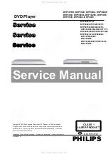 Philips DVP 3040K/93 Service Manual preview