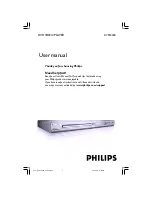 Preview for 1 page of Philips DVP 3040K User Manual