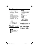 Preview for 2 page of Philips DVP 3040K User Manual