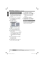 Preview for 34 page of Philips DVP 3960 Owner'S Manual