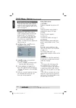 Preview for 44 page of Philips DVP 3960 Owner'S Manual