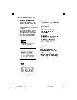 Preview for 2 page of Philips DVP 5140K User Manual