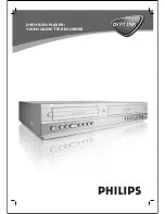 Preview for 1 page of Philips DVP 721VR User Manual