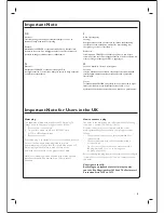 Preview for 3 page of Philips DVP 721VR User Manual